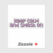 紫保の漬物を落ち着けてスマッシュ シール (シート)