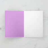 紫保の穏やかな文字 カード (内部)