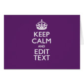 紫保パーソナライズされたの装飾にテキストを落ち着ける (正面横)