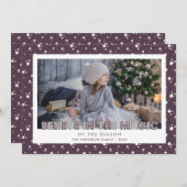 紫信じの魔法星写真 シーズンカード (正面/裏面)