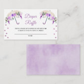 紫傘おむつレッフルエンクロージャカード エンクロージャーカード (正面/裏面)