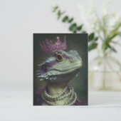 紫冠と真珠の竜 ポストカード (スタンド正面)