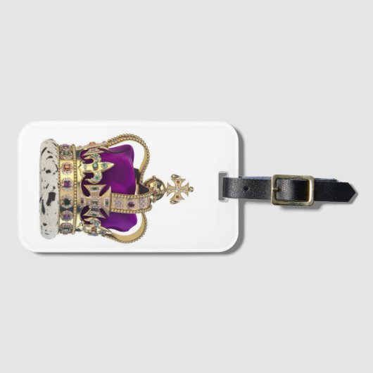 紫冠 ラゲッジタグ (正面横)