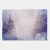 紫冬松林 ラッピングペーパーシート (正面2)