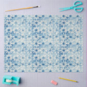 紫堀青日本の織物第三番 薄葉紙 (クラフト)