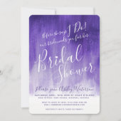 紫外アートブライダルシャワー招待状 招待状 (正面)