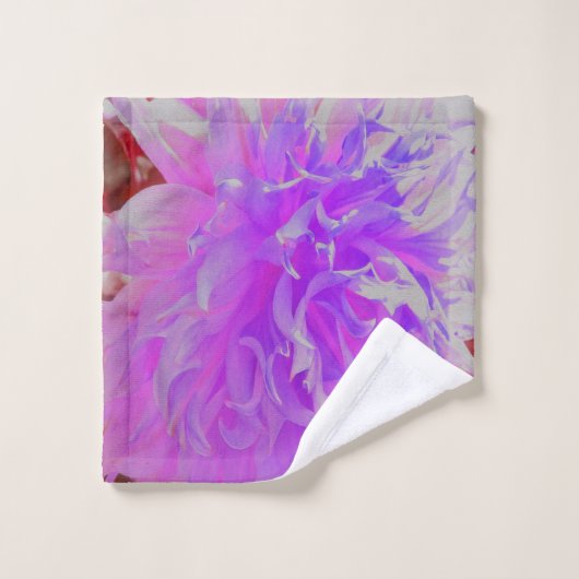 紫外エレガント装飾花 ウォッシュタオル (ウォッシュタオル)