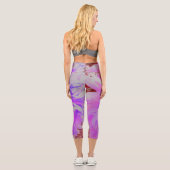 紫外エレガント装飾花 カプリレギンス (裏面)