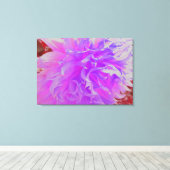 紫外エレガント装飾花 キャンバスプリント (インサイチュ (ウッドフロア))