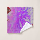 紫外エレガント装飾花 バスタオルセット (ウォッシュタオル)