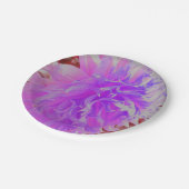紫外エレガント装飾花 ペーパープレート (アングル)