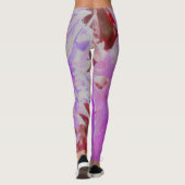 紫外エレガント装飾花 レギンス (裏面)