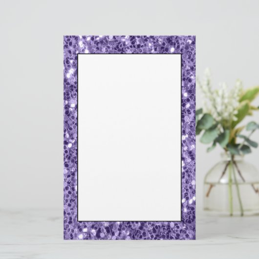 紫外グリッター 便箋 (スタンド正面)