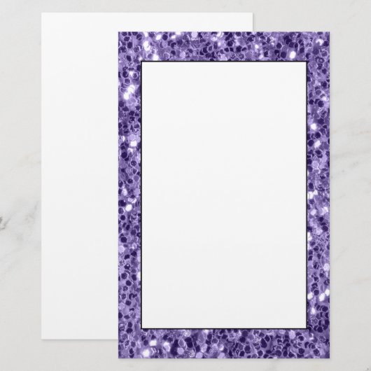 紫外グリッター 便箋 (正面/裏面)