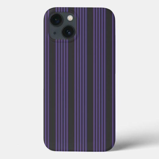紫外線と木炭5型ストライプ柄 Case-Mate iPhoneケース (裏面)