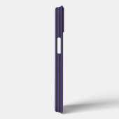 紫外線と木炭5型ストライプ柄 Case-Mate iPhoneケース (裏面 / 右)