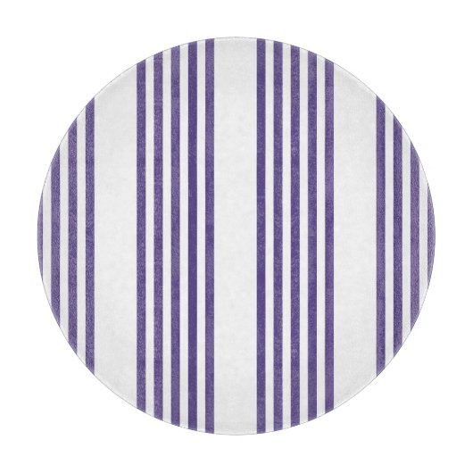 紫外線と白の5つのストライプパターン カッティングボード (正面)