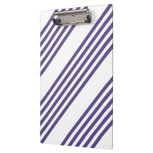 紫外線と白の5つのストライプパターン クリップボード (左)