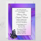 紫外線の死の結婚式招待状 招待状 (正面)