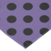 紫外線の黒い水玉模様 テーブルクロス (アングル)