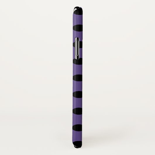 紫外線の黒い水玉模様 Case-Mate iPhoneケース (裏面/右)