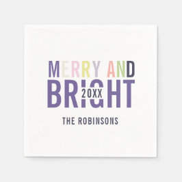 紫外線パレットクリスマス スタンダードカクテルナプキン