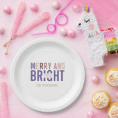 紫外線パレットクリスマス ペーパープレート (パーティー)