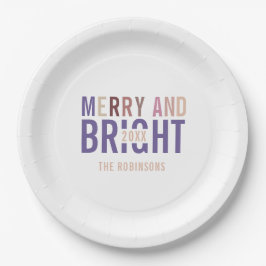 紫外線パレットクリスマス ペーパープレート