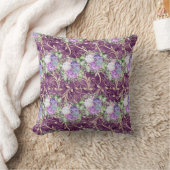 紫外線フローラ水のカラーパターン クッション (ブランケット)