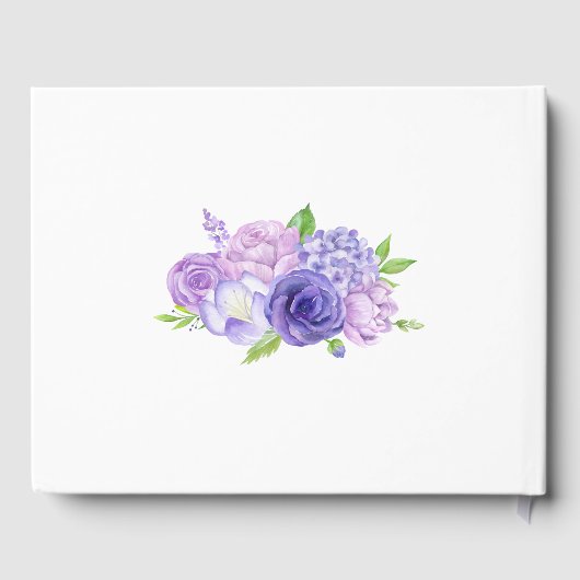 紫外線フローラ水彩フローラ ゲストブック (裏面)