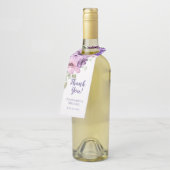 紫外線紫ピンク水色フローラ ボトルネックタグ (アングル)