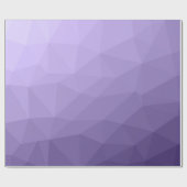 紫外線紫色のジオメトリメッシュパターン ラッピングペーパー (フラット)