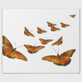 紫外線蝶ギフトラッピング ラッピングペーパー (フラット)