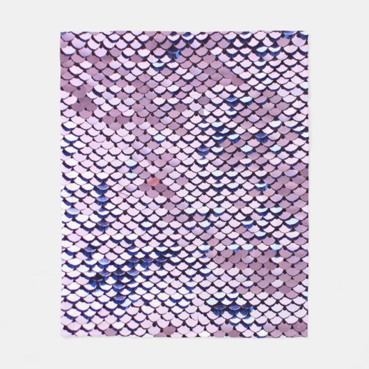 紫外線鮮やかなシークイングリッターの光沢のあるテクスチャ。GL フリースブランケット (正面)