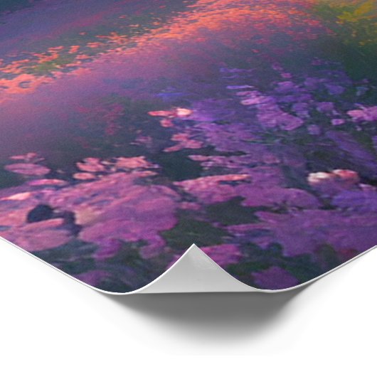 紫夢の谷 ポスター (角)