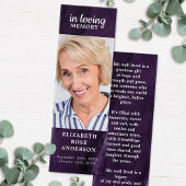 紫大理石記念葬式祈りの言葉しおり