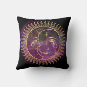 紫天日と月 クッション (裏面)