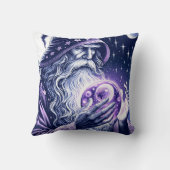紫天空宇宙眼精水晶玉魔法使い クッション (裏面)