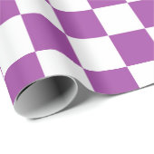 紫市松模様にと白 ラッピングペーパー (ロールコーナー)