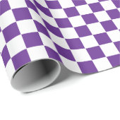 紫市松模様にと白 ラッピングペーパー (ロールコーナー)