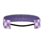 紫市松模様に非ヘッドバンド アスレチックヘッドバンド (裏面)