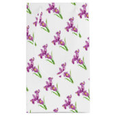 紫彩植物フローラアート スモールペーパーバッグ (裏面)