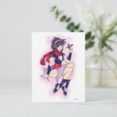 紫忍者葉書 ポストカード (スタンド正面)