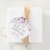 紫感謝していはクラシックの丸で フェイバータグ (インサイチュ)