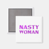 紫扱いにく白 マグネット (正面/裏面)