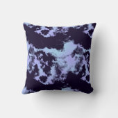 紫抽象芸術 クッション (裏面)