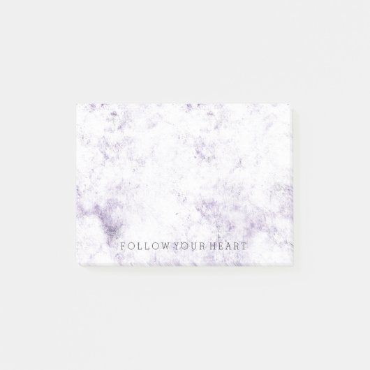 紫抽象芸術 ポストイット (正面)