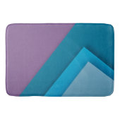 紫数々の青緑 バスマット (正面)