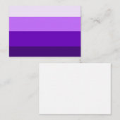 紫数々の2ノートカード ノートカード (正面/裏面)