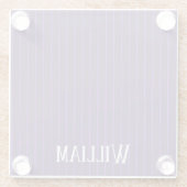 紫斑 ガラスコースター (裏面)